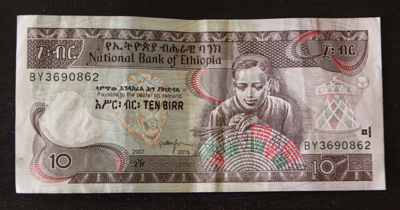 ethiopian birr dollar black market